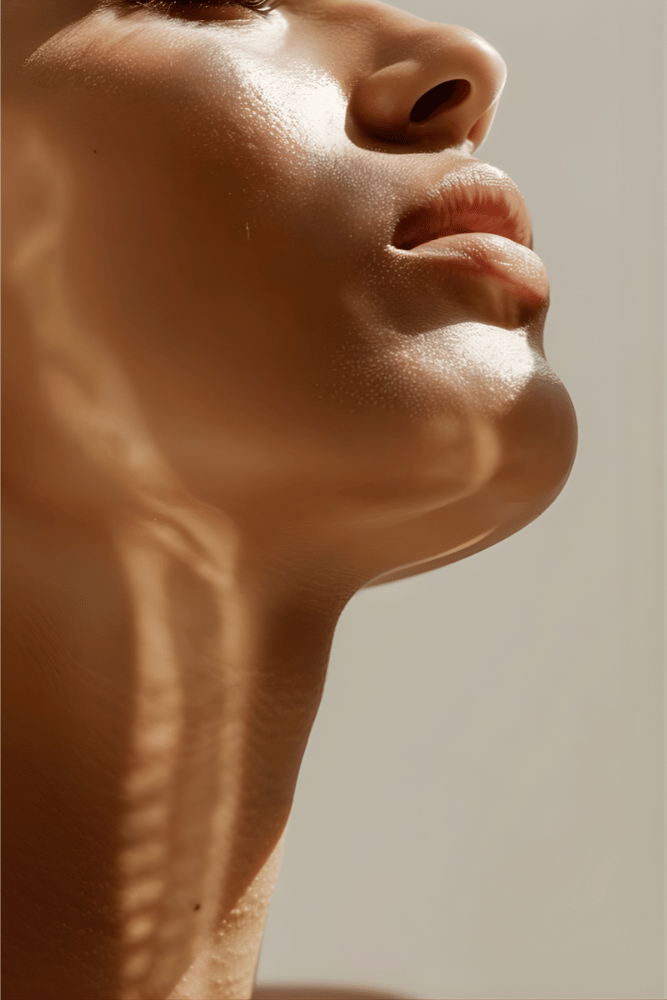 Glowing skin treatment